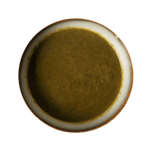 Spinach and kale soup