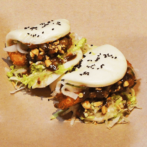 Double bao chicken