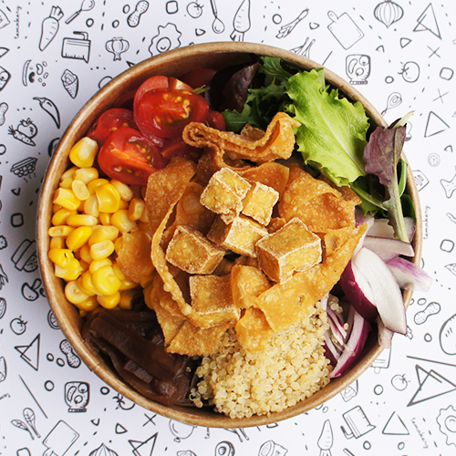 Veggie bomb bowl