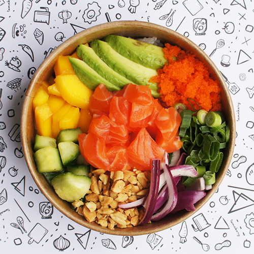 Salmon king bowl