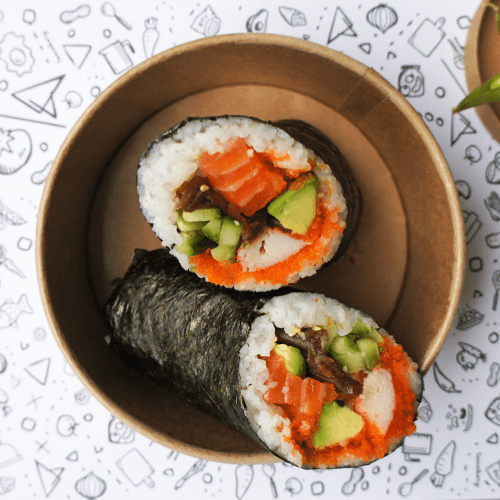Sushi wrap Hawaiian classic wrap