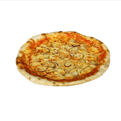 Pizza carbonara