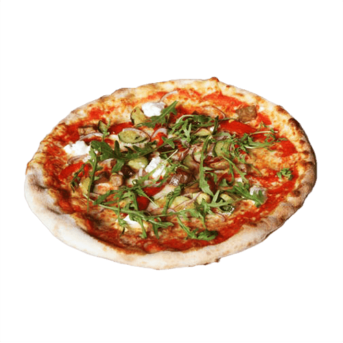 Pizza vegetariana ortolano