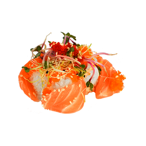 Sake tobiko