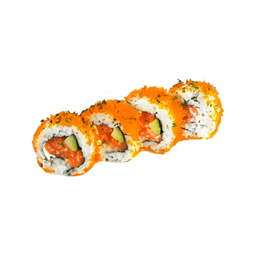 Salmon cheese maki
