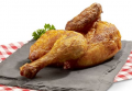 Halve kip menu