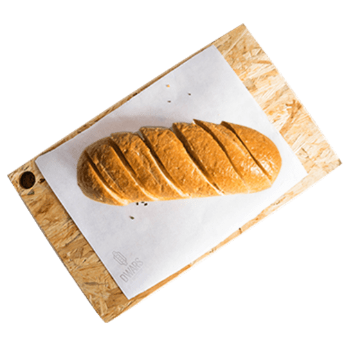 Bread roll with garlic butter