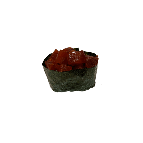 Spicy maguro gunkan