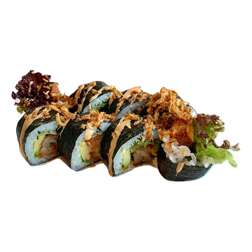 Crispy chicken maki