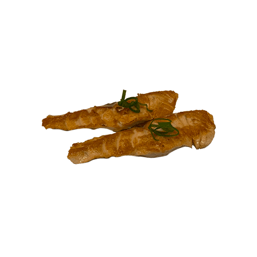 Fried salmon