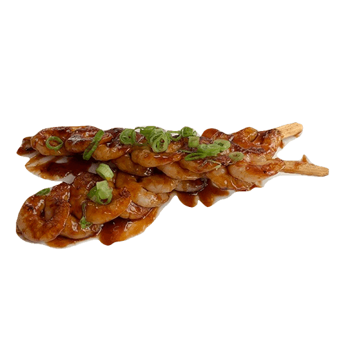 Shrimp skewer