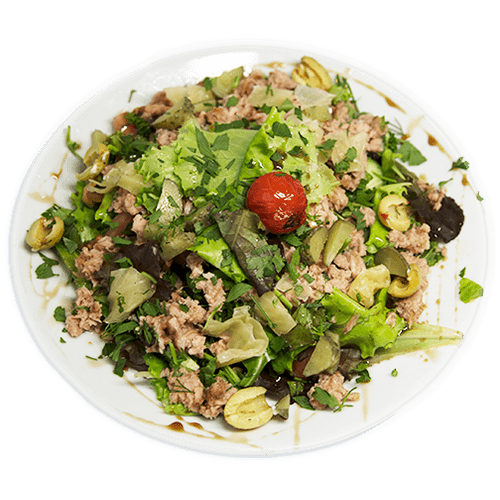 Ton balikli salata