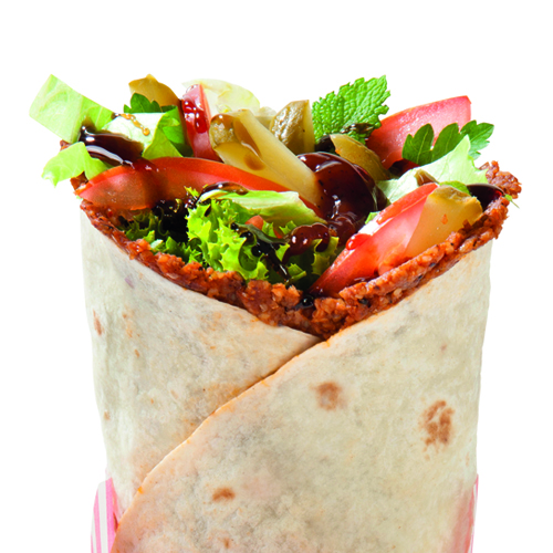 Eigen chee köfte wrap samenstellen