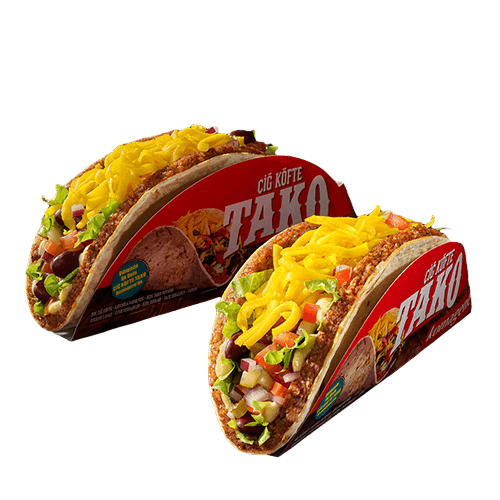 Twee taco's chee köfte