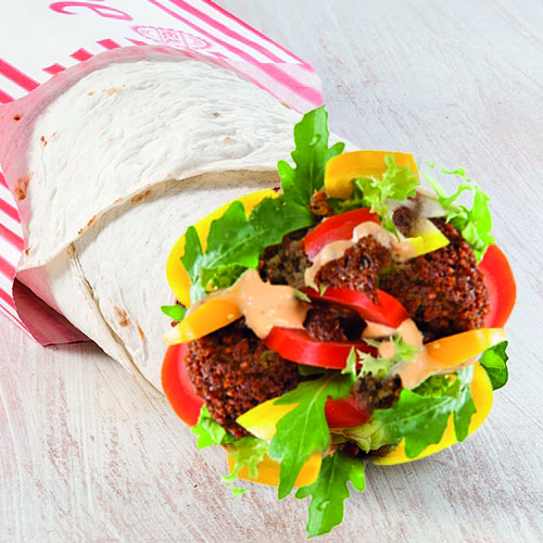 Wrap falafel vijf stuks