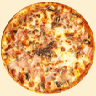 Pizza prosciutto