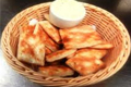 Vers Italiaans brood met knoflookboter