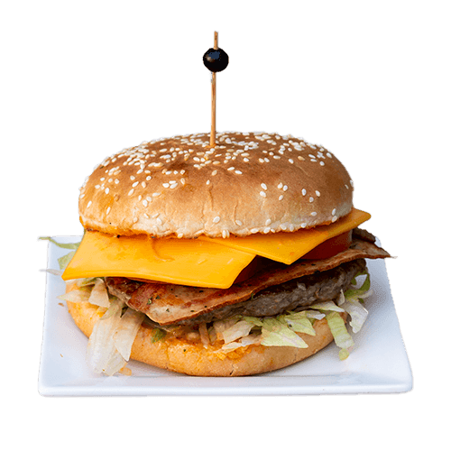 Burger boys bacon