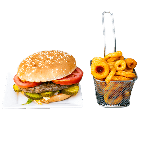 Classic burger menu