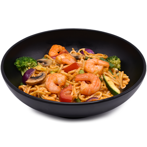 Red curry shrimp