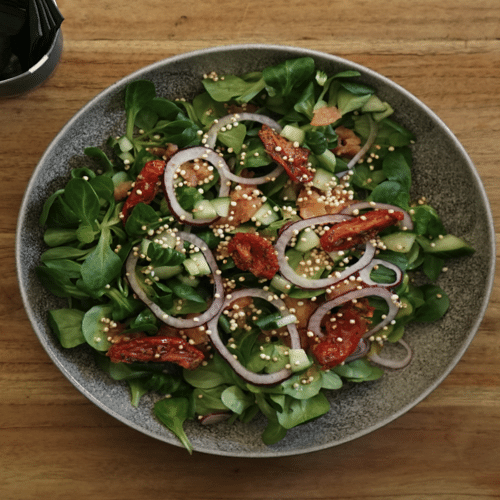 Gerookte zalm salade