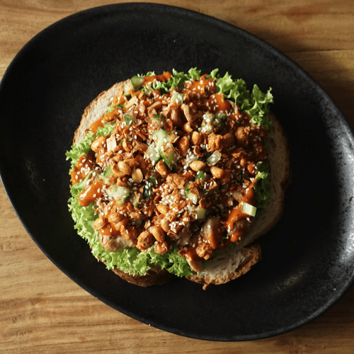 Spicy chicken sandwich