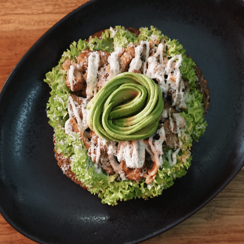Kip truffel avocado sandwich