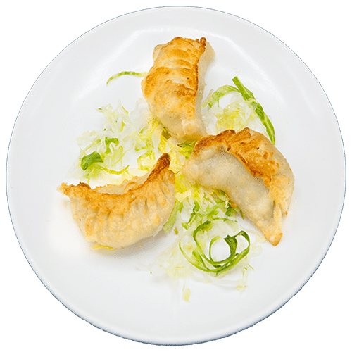 Vegetable dumpling with pork & prawn