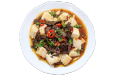 Beef ma po tofu