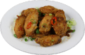 Salt and pepper chicken wings