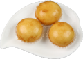 Fried sweet egg yolk bun