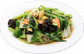 Chinese vegetables mix with oyster sauce