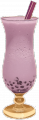 Tasty taro bubble tea