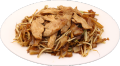Rice noodles with chicken