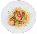 Pepper and salt prawns