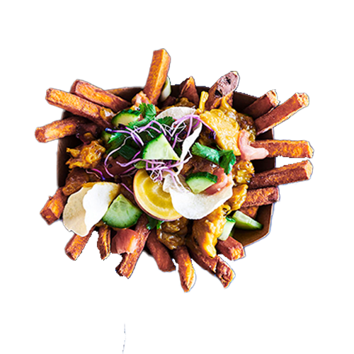 Loaded fries Bombay