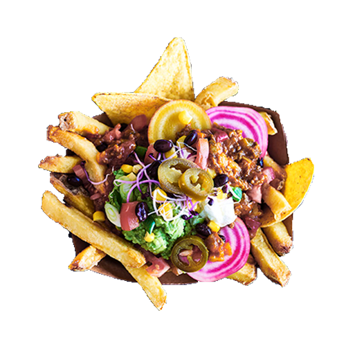Loaded fries Cancún