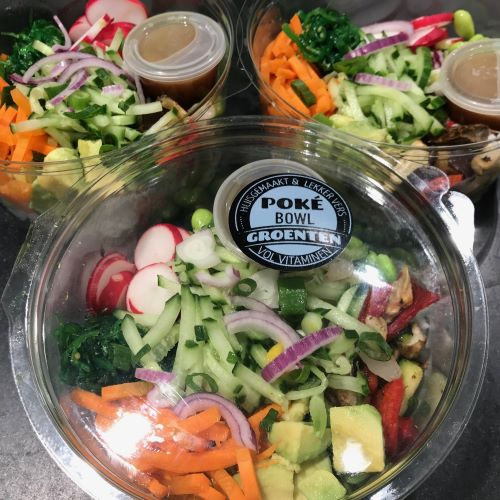 Poke bowl groenten