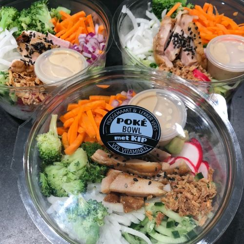 Poke bowl kip