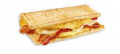 Omelet ei, bacon en kaas 15 cm