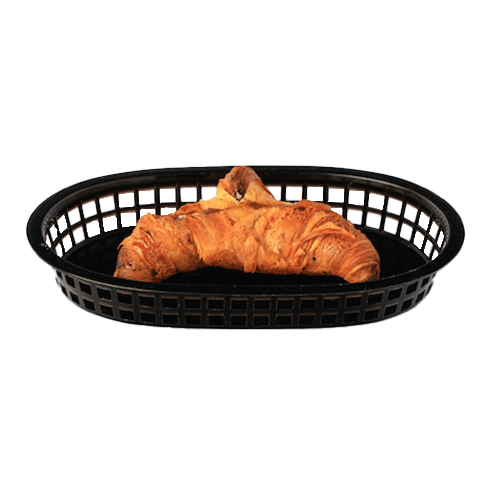 Croissant met vijgenjam en boter