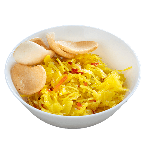 Atjar salade en kroepoek