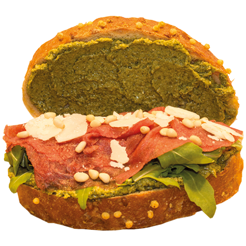 Carpaccio deluxe sandwich