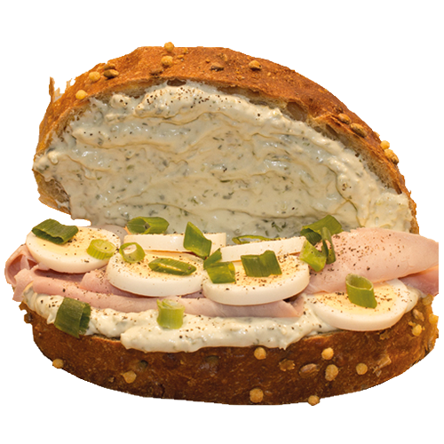 Yorkham, ei en Heksenkaas sandwich