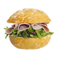 Ham off the bone sandwich