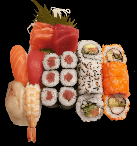 Sushi Set 1pers. Met sashimi (1pers. 24st.)