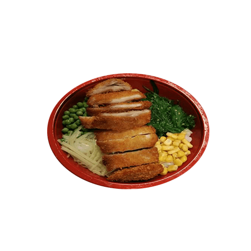 Crispy chicken poke bowl