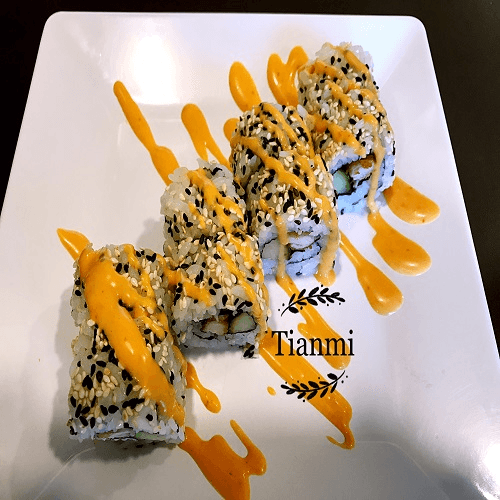 Crispy chicken maki