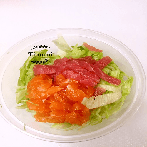 Sashimi salade
