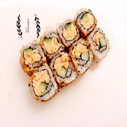 Spicy zalm maki